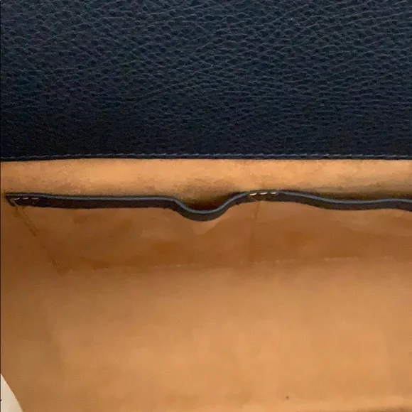 Brand New Jimmy Choo Riley Navy Leather Tote - Picture 6 of 11